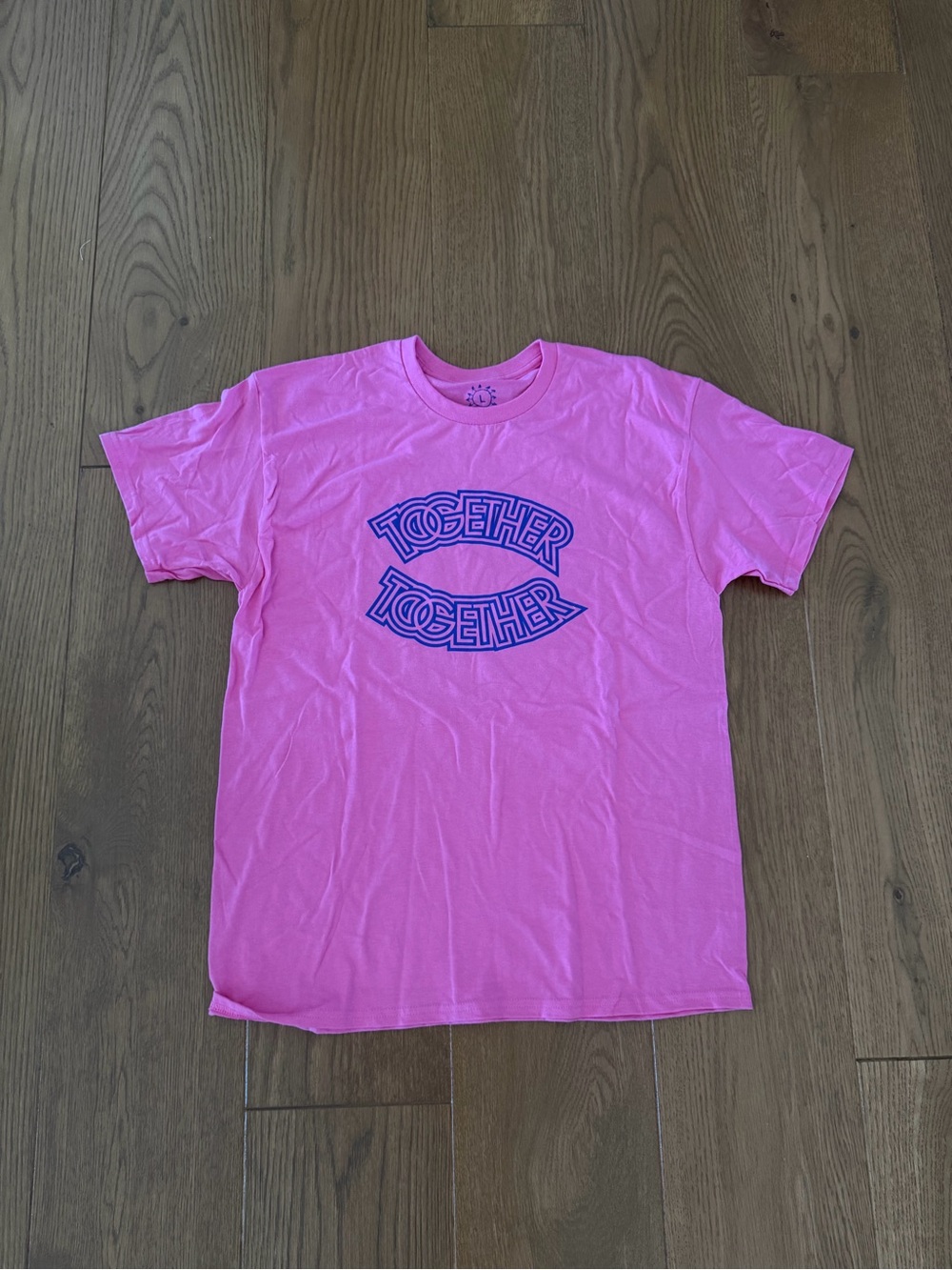 Harry Styles Amex Exclusive Together Tour 2026 Short Sleeve Tee Neon Pink